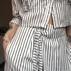 Striped Suit Pants by Zulu and Zephyr